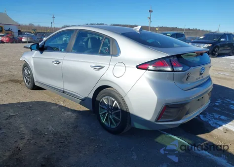 2021 Hyundai Ioniq Electric Limited из США, поврежденный, VIN KMHC85LJ6MU081670